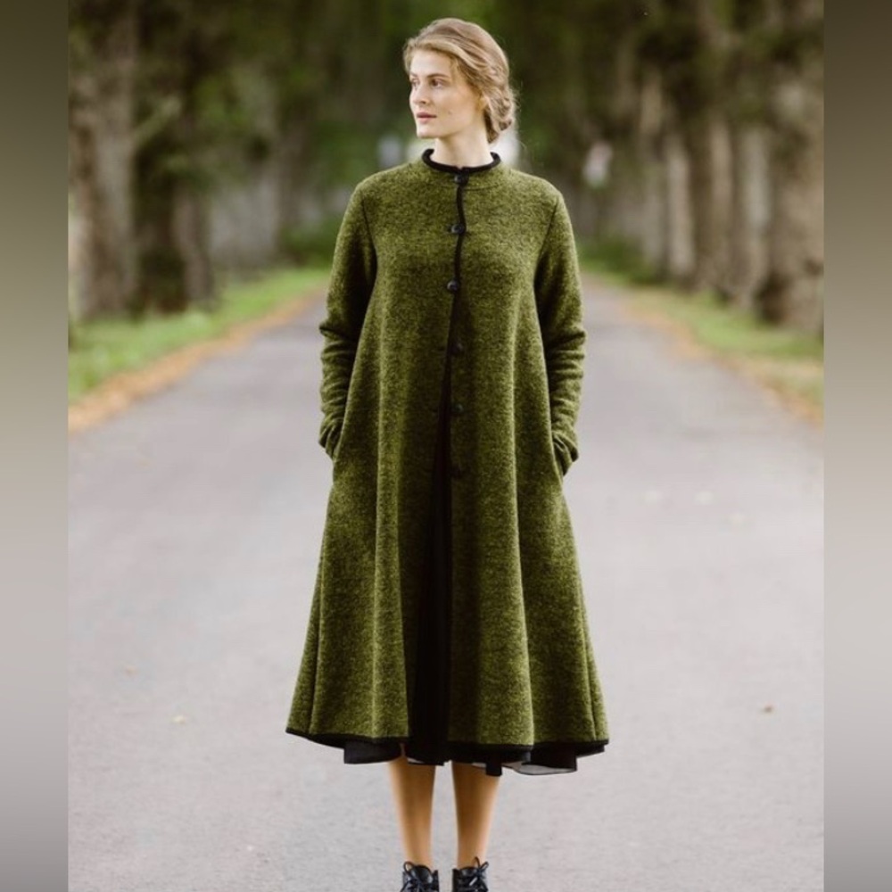 Son de Flor wool coat
